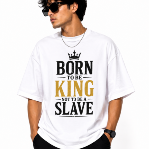 Born To Be King Oversized T-Shirt